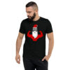 Merry Fitmas Black Short sleeve t-shirt